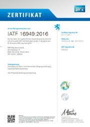 IATF 16949:2016 DE